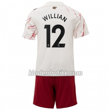 Arsenal Willian 12 Barn Bortedraktsett 2020-2021 Kortermet (+ Korte bukser)